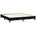 Letto A Molle Con Materasso E Led Nero 160x200 Cm In Tessuto - Foto miniatura 4