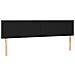Letto A Molle Con Materasso E Led Nero 160x200 Cm In Tessuto - Foto miniatura 6