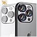 Vetro Temperato Fotocamera Per Iphone 16 Pro Max Durezza 9h Antigraffi - Foto miniatura 5