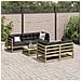 Set Divani da Giardino 6 pz in Legno Impregnato di Pino - Foto miniatura 6
