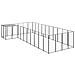 Gabbia Per Cani Nera 13,31 M² In Acciaio - Foto miniatura 2