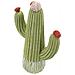 Scultura Cactus 1 - Multicolore - Poliresina - 13x7x25 Cm - Foto miniatura 3