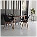 Tavolo Allungabile 120/160cm Helga E 4 Sedie Nora Nero - Foto miniatura 3