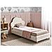 Letto Per Bambini Nuvola Bouclé Bellevue 90 X 200 Cm Bianco Sporco - Foto miniatura 1