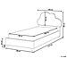 Letto Per Bambini Nuvola Bouclé Bellevue 90 X 200 Cm Bianco Sporco - Foto miniatura 8
