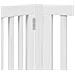 Cancello Cani Porta Pieghevole Bianco 10 Pannelli 800 cm Pioppo - Foto miniatura 8