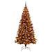 Albero di Natale con 300 LED con supporto Oro 210 cm PET - Foto miniatura 4