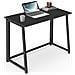 Scrivania per computer pieghevole MAX 1.0 in truciolato nero e acciaio - Foto miniatura 2