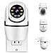 Telecamera Wifi Plug-in: Visione Notturna A Doppia Sorgente Luminosa Hd 360°, Sorveglianza Di Sicurezza Intelligente - Foto miniatura 2