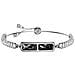 Elegante Smart Bracelet Fitness Tracker Con Monitoraggio Frequenza Cardiaca E Sonno - Nero Diamante & Bianco Diamante - Foto miniatura 2