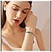 Elegante Smart Bracelet Fitness Tracker Con Monitoraggio Frequenza Cardiaca E Sonno - Nero Diamante & Bianco Diamante - Foto miniatura 5
