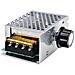Regolatore Di Velocità Motore 230v Ac 4000w - Potenziometro Preciso, Fusibile Di Sicurezza | Raffreddamento Attivo, Triac Bta24-600b | Per Motori, Ventilatori, Pompe - Foto miniatura 5