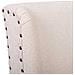 Sgabello Imbottito In Legno E Beige 48x58x67/104h - Foto miniatura 8