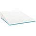 Cuscino a Wedge Grigio 69 x 64 x 19 cm Schiuma Memory - Foto miniatura 3