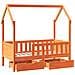 Giroletto Bambini con Cassetti 70x140 cm Legno Massello di Pino - Foto miniatura 9