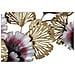 Decorazione In Metallo 3d Fiori 15-multicolore-metallo-130x5,5x54 Cm - Foto miniatura 2