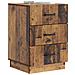 Armadio da Notte con cassetto Legno antico 43 x 41 x 63,5 cm - Foto miniatura 2