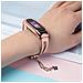 Bracciale Metallico Sostitutivo Per Xiaomi Mi Band 6 / 5 / 4 / 3 Di Colore Rosa - Foto miniatura 2