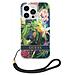 Guess Guohcp14xhflsb Iphone 14 Pro Max 6,7 Blu / Blu Custodia Con Cinturino Floreale - Foto miniatura 2