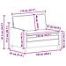 Set di divani 2 pz Beige Tessuto - Foto miniatura 5