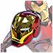 Portachiavi Marvel - Casco di Iron Man - Foto miniatura 3