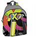 Zaino Americano Comix Flash Scuola Colore Grigio Fluo Nuovo - Foto miniatura 1