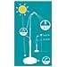Doccia Solare Da Giardino Con Base Riscaldante Sunny Style Premium Verde - Foto miniatura 5