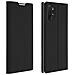 Custodia Samsung Galaxy Note 10 Plus Portacarte Funzione Stand Flip Cover Nera - Foto miniatura 1