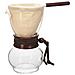 Legno Collo Panno Drip Pot, Dark, 1 Cup - Foto miniatura 1