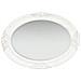 Specchio Da Parete Stile Barocco 50x70 Cm Bianco - Foto miniatura 3
