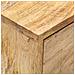 Comodino 40x35x55 Cm In Legno Massello Di Mango - Foto miniatura 2