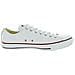 , Scarpe Da Ginnastica Basse Da Donna Con Lacci, Modello Chuck Taylor, Bianco (pelle Bianca.), 44 Ue - Foto miniatura 5
