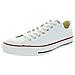 , Scarpe Da Ginnastica Basse Da Donna Con Lacci, Modello Chuck Taylor, Bianco (pelle Bianca.), 44 Ue - Foto miniatura 1
