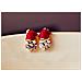 Orecchini Natalizi Con Cappello Da Babbo Natale Lega Di Zinco 1 Paio Multicolor1 S - Foto miniatura 8