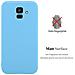 Custodia Compatibile Con Samsung Galaxy J6 2018 Eu / J600 In Candy Blu - Coperchio Protettivo In Silicone Tpu Flessibile - Foto miniatura 3