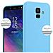 Custodia Compatibile Con Samsung Galaxy J6 2018 Eu / J600 In Candy Blu - Coperchio Protettivo In Silicone Tpu Flessibile - Foto miniatura 6