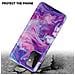 Custodia Compatibile Con Samsung Galaxy A72 4g / 5g In Marmo Rosa Viola No. 19 - Coperchio Protettivo In Silicone Tpu Con Motivo A Mosaico - Foto miniatura 3