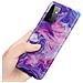 Custodia Compatibile Con Samsung Galaxy A72 4g / 5g In Marmo Rosa Viola No. 19 - Coperchio Protettivo In Silicone Tpu Con Motivo A Mosaico - Foto miniatura 4