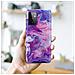 Custodia Compatibile Con Samsung Galaxy A72 4g / 5g In Marmo Rosa Viola No. 19 - Coperchio Protettivo In Silicone Tpu Con Motivo A Mosaico - Foto miniatura 6