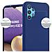 Custodia Compatibile Con Samsung Galaxy A32 4g In Candy Blu Scuro - Coperchio Protettivo In Silicone Tpu Flessibile - Foto miniatura 6