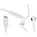 Auricolare Originale Stereo Ergonomico Mh147 Usb-c White Bulk - Foto miniatura 2