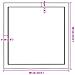 Piano Bagno Marrone Scuro 60x60x (2-4) cm Legno Massello Trattato - Foto miniatura 6