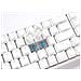 Tastiera USB DKON2167ST-SUSPDPWWW  (Layout Inglese US) Colore Bianco - Foto miniatura 2