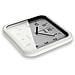 Orologio Da Parete Bianco Plastica Quarzo 3,5 X 28,5 X 29,5 Cm - Foto miniatura 2