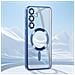 Cover Magsafe Per Samsung S23 Fe In Silicone Bordo Cromato - Foto miniatura 3