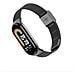 Cinturino In Metallo Per Xiaomi Mi Band 8/9 Black - Foto miniatura 2