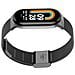 Cinturino In Metallo Per Xiaomi Mi Band 8/9 Black - Foto miniatura 4
