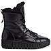 Wl Lace Boot Black Leather Stivali Pelle Scarpe Donna Nero Eu 37, 1-26216-43 003 - Foto miniatura 2
