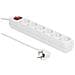 MC-GRU00615WS prolunghe e multiple 1,5 m 6 presa (e) AC Interno Bianco - Foto miniatura 1