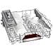 Lavastoviglie S145EAS01E da Incasso a Scomparsa Parziale Capacità 13 Coperti Classe B Colore Inox - Foto miniatura 4